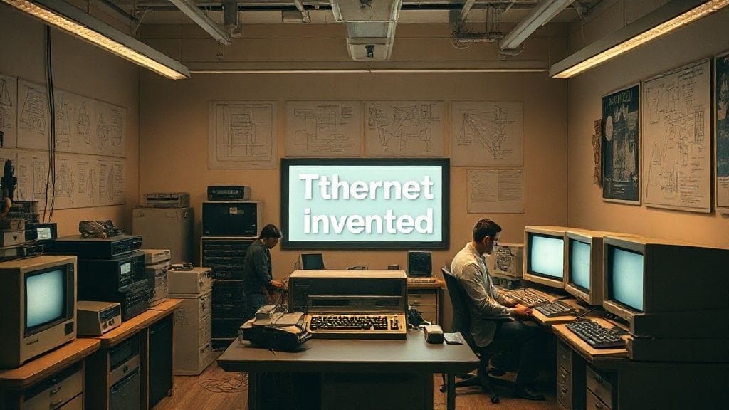 Ethernet Invented, Xerox PARC, USA | 1973