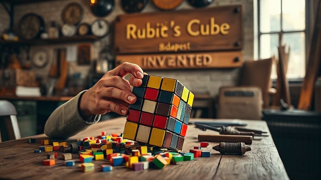 Rubik’s Cube Invented, Budapest, Hungary | 1974