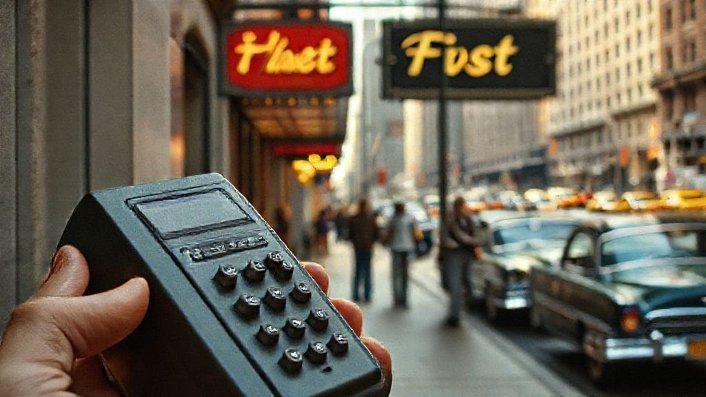 Mobile Phone First Call, New York, USA | 1973-04-03