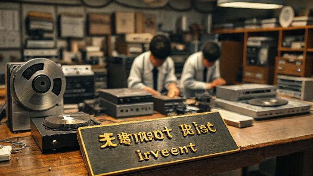 Compact Disc Invented, Japan | 1982