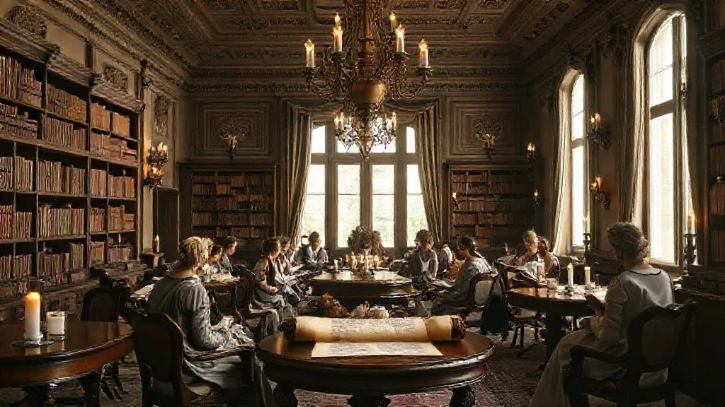 Rise of Female Literary Salons, Paris, France | 1750