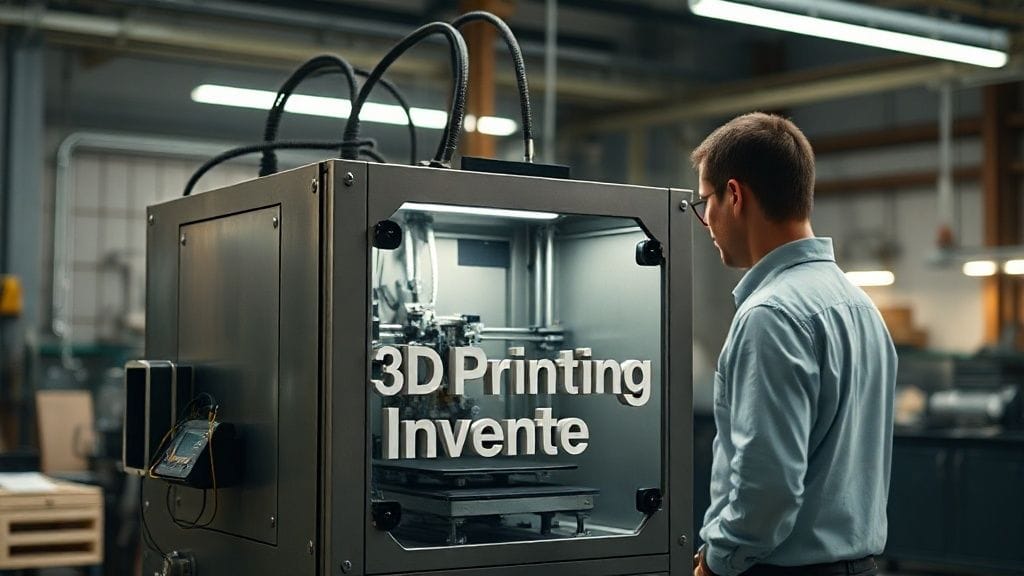 3D Printing Invented, USA | 1983