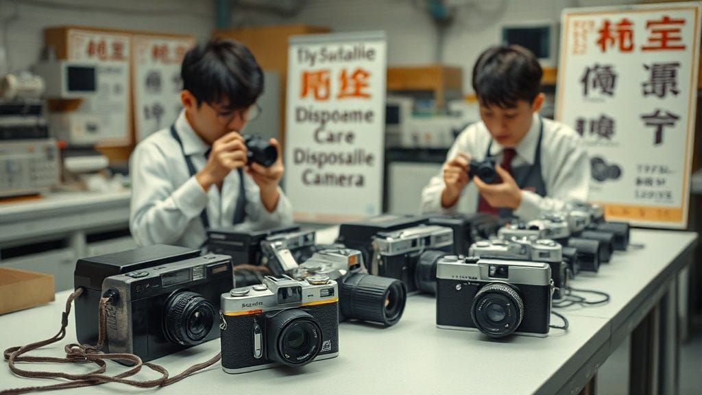 Disposable Camera Invented, Japan | 1986