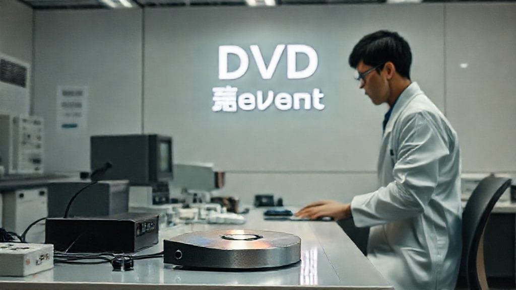DVD Invented, Japan | 1995