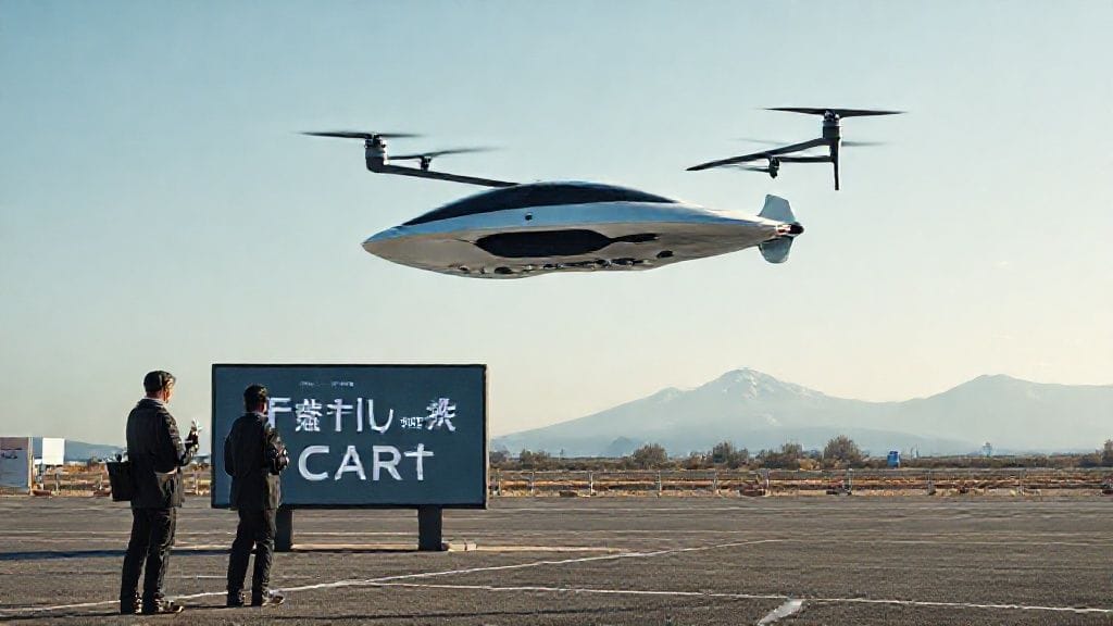 First Flying Car Test, Japan | 2020-08-25