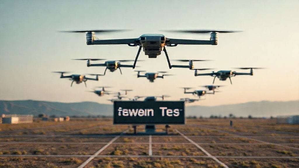 Autonomous Drone Swarm Test, China | 2022