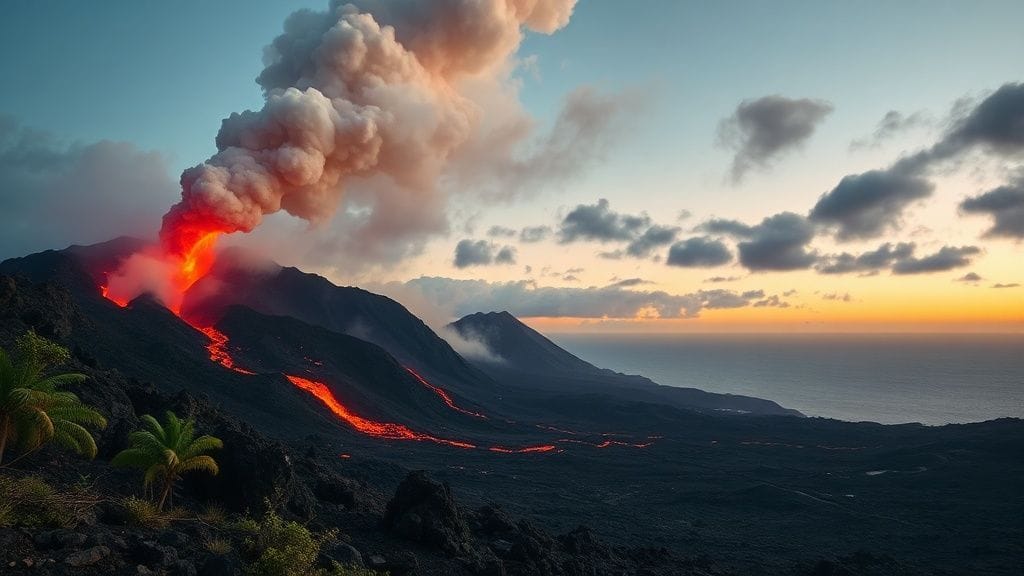 Hualālai Eruption, Hawaiʻi, USA | 1800–1801