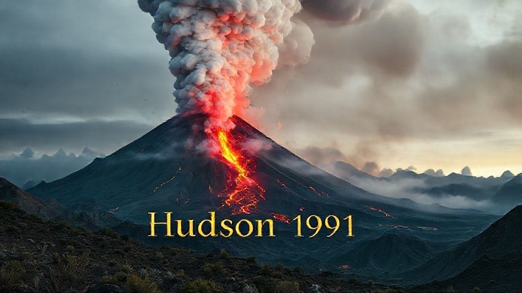 Hudson Eruption, Aysén, Chile | 1991-08