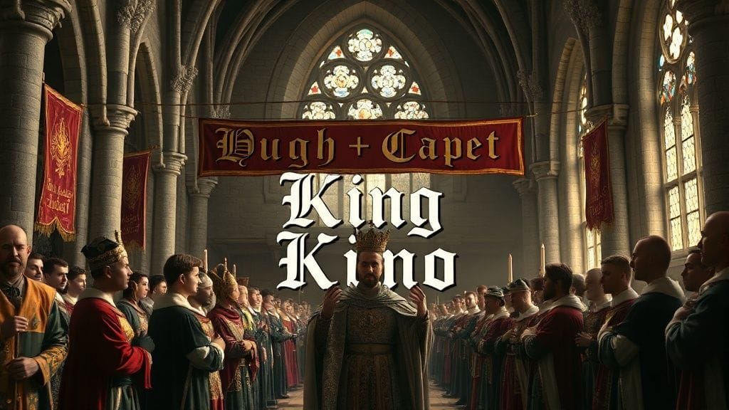 Hugh Capet Elected King of the Franks, Senlis, West Francia | 987-06 ; Consecrated at Noyon | 987-07