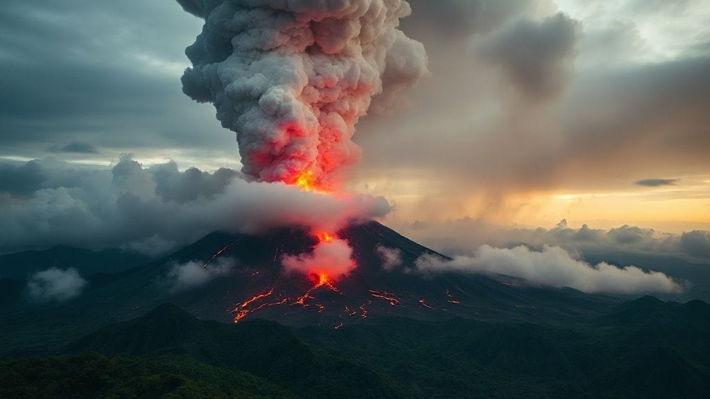 Ibu Eruption, Halmahera, Indonesia | 2018