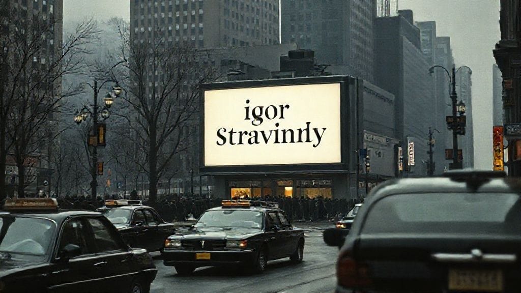 Igor Stravinsky — Death, New York City, USA | 1971-04-06