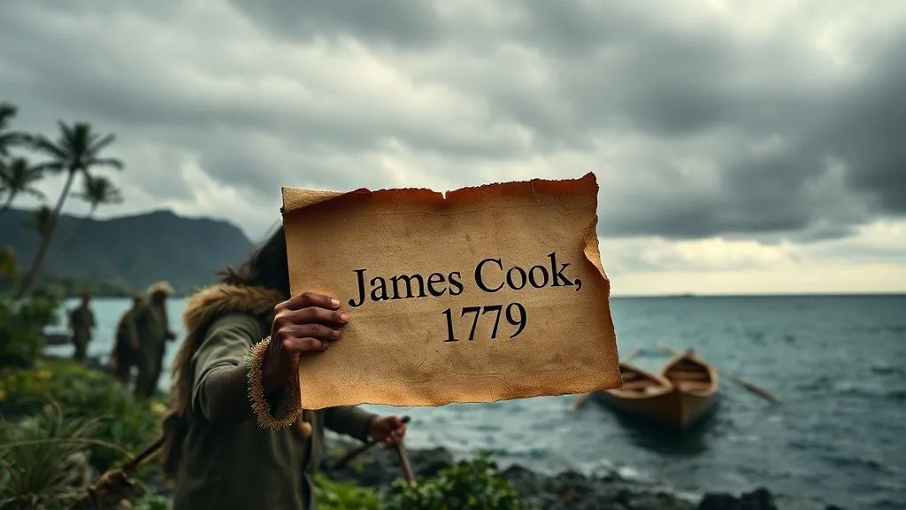 James Cook — Killed, Kealakekua Bay, Hawaii | 1779-02-14