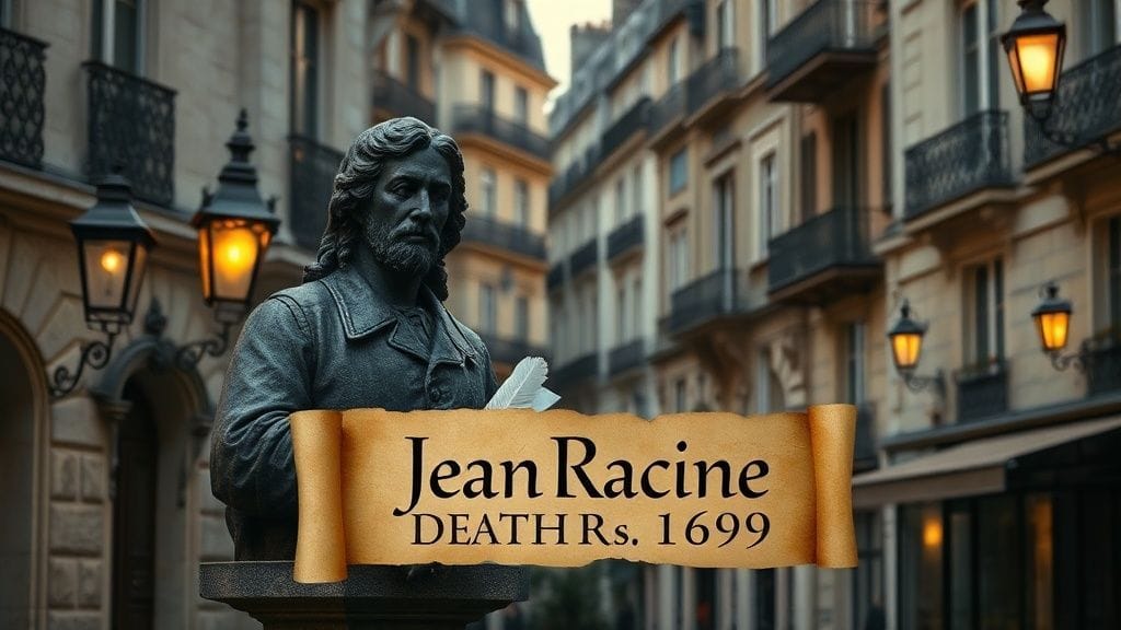 Jean Racine — Death, Paris, France | 1699-04-21