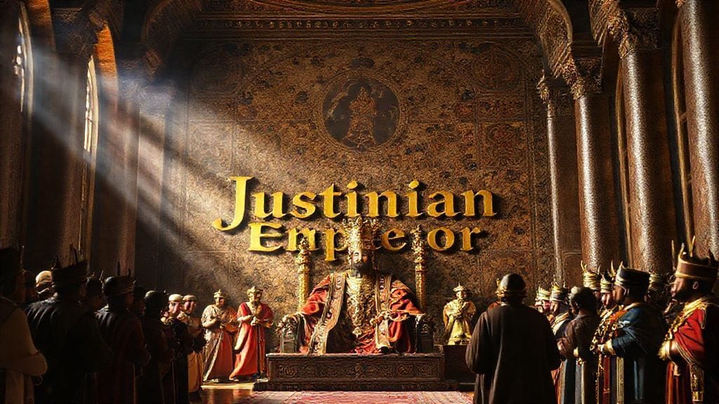 Justinian Crowned Eastern Roman Emperor, Constantinople | 527-04-01
