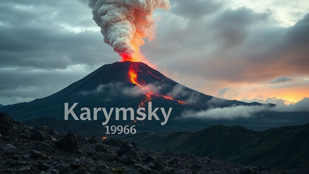 Karymsky Eruption, Kamchatka, Russia | 1996