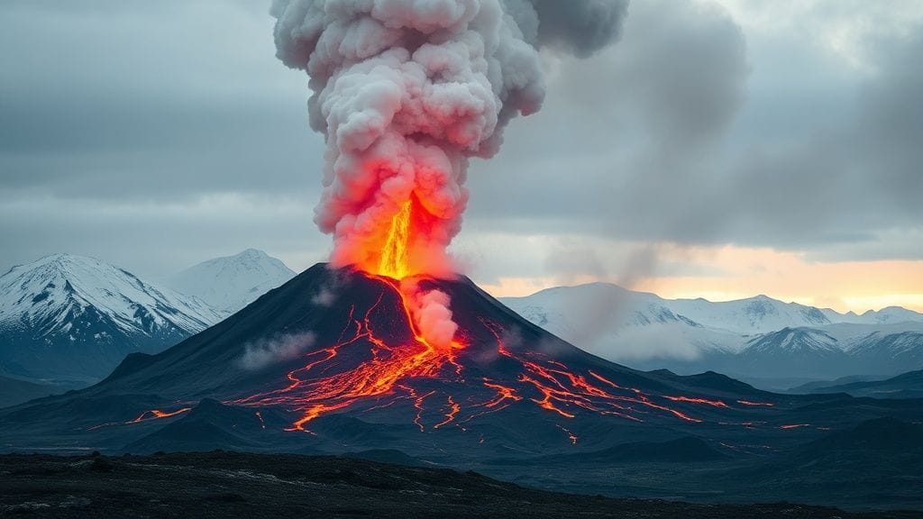 Katla Eruption, Iceland | 1918