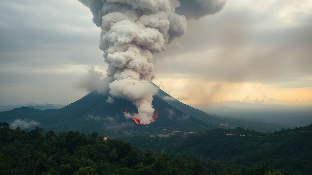 Kelud Eruption, East Java, Indonesia | 2014-02
