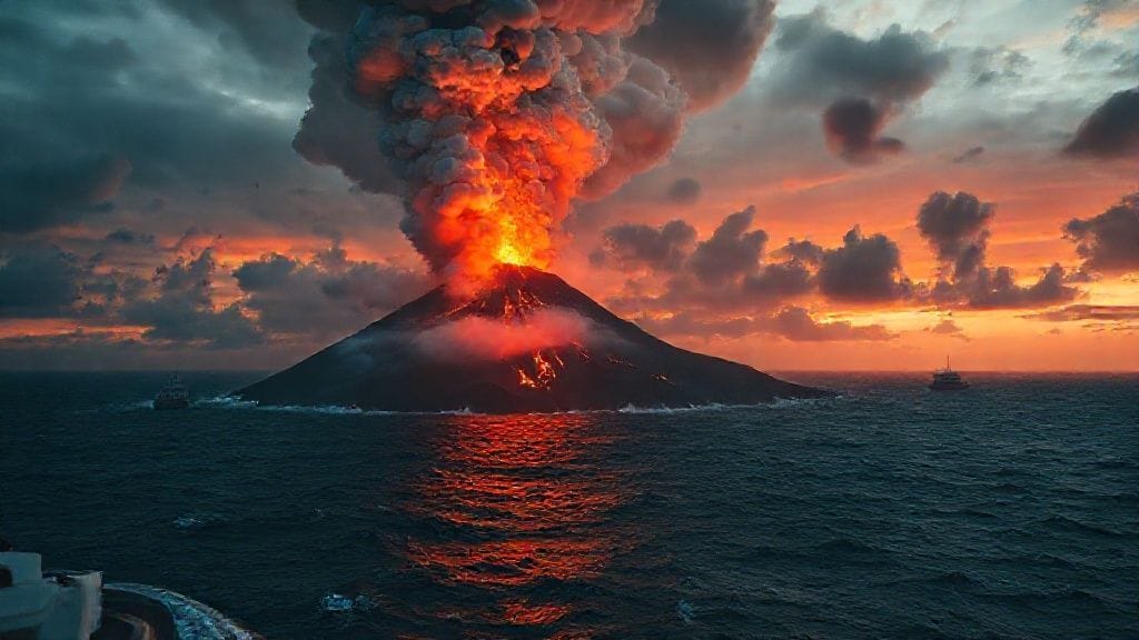 Kick ’em Jenny Eruption, Grenada | 1939