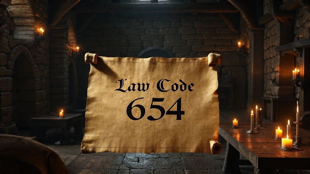 King Recceswinth’s Law Code Consolidated, Toledo, Hispania | 654