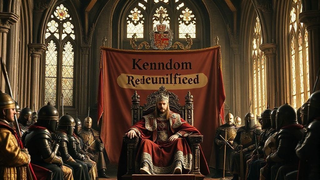 Kingdom of England Reunified under Athelstan, Winchester, England | 927