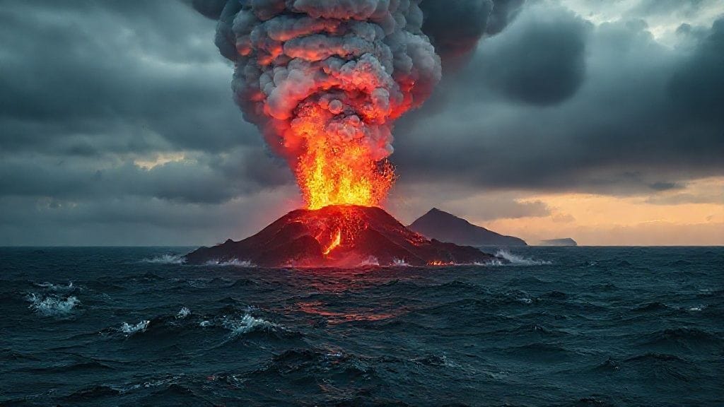 Kolumbo Eruption, Aegean Sea, Greece | 1650