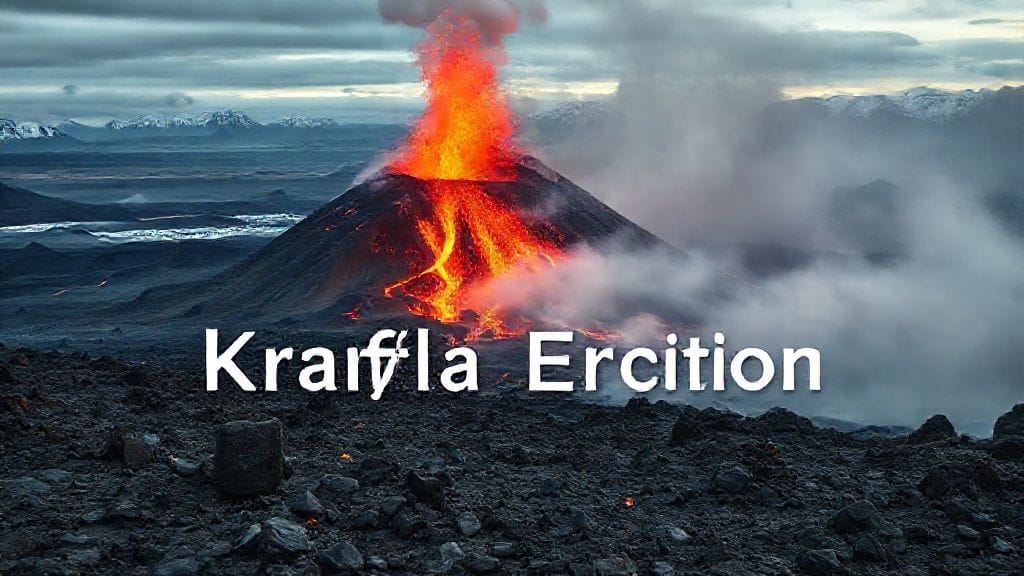 Krafla Eruption, Iceland | 1975–1984
