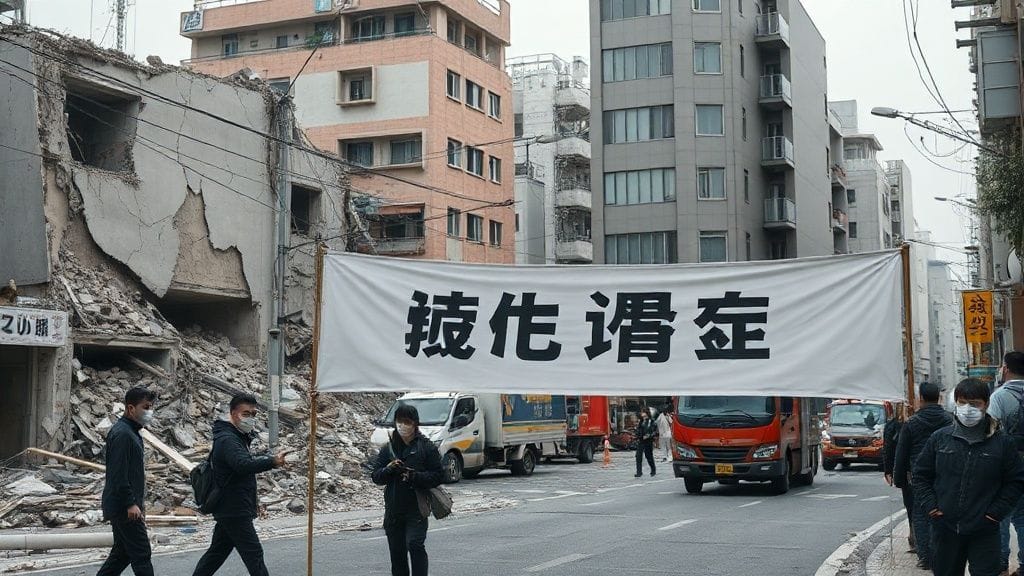 Kumamoto Earthquake, Kyushu, Japan | 2016-04-16