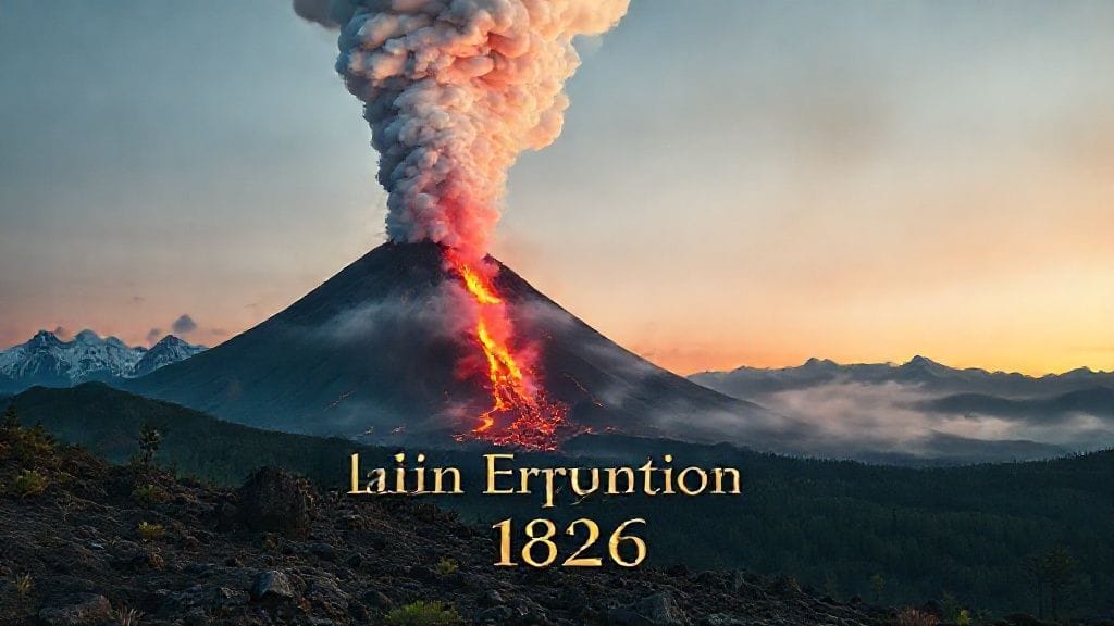 Lanín Eruption, Argentina–Chile | 1826