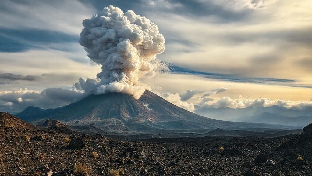 Lascar Eruption, Antofagasta, Chile | 1993-04