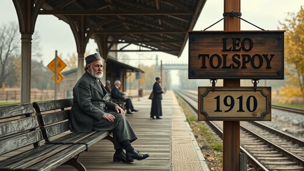 Leo Tolstoy — Death, Astapovo, Russia | 1910-11-20 (20th)