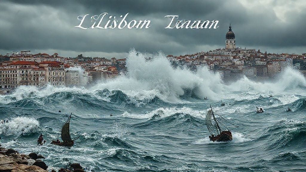 Lisbon Tsunami, Portugal–Atlantic | 1755-11-01