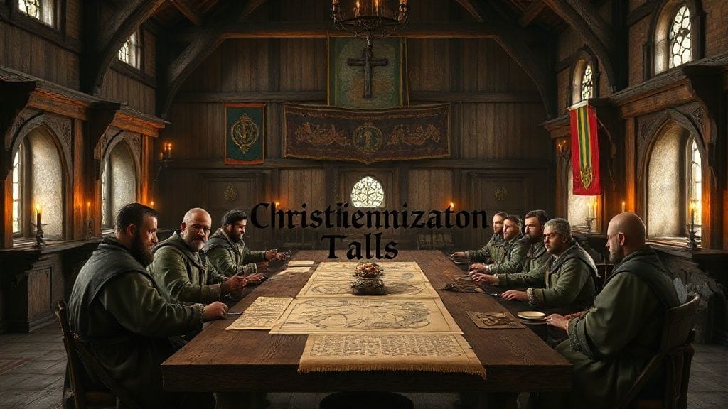 Lithuanian Christianization Negotiations, Vilnius–Kreva, Lithuania | 1380s