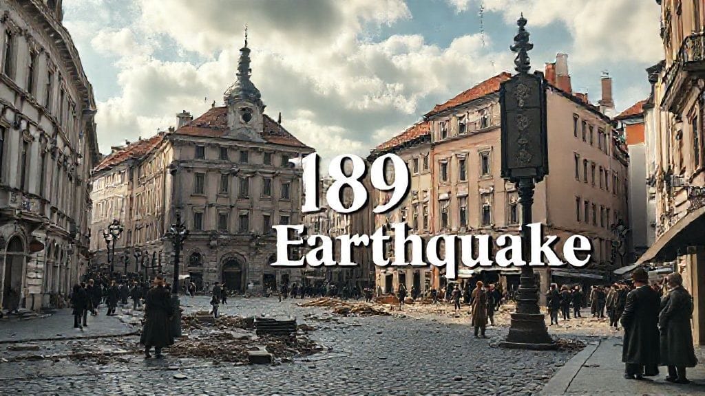 Ljubljana (Carniola) Earthquake, Slovenia | 1895-04-14