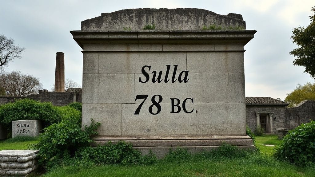 Lucius Cornelius Sulla — Death, Cumae, Italy | 78