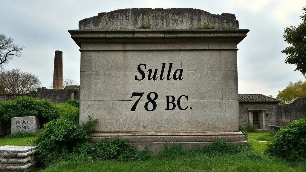 Lucius Cornelius Sulla — Death, Cumae, Italy | 78 2 Lucius Cornelius Sulla — Death, Cumae, Italy | 78