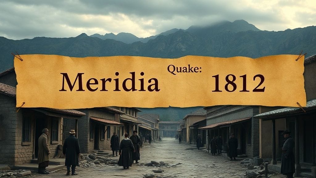 Mérida (Andes) Earthquake, Venezuela | 1812-03-26
