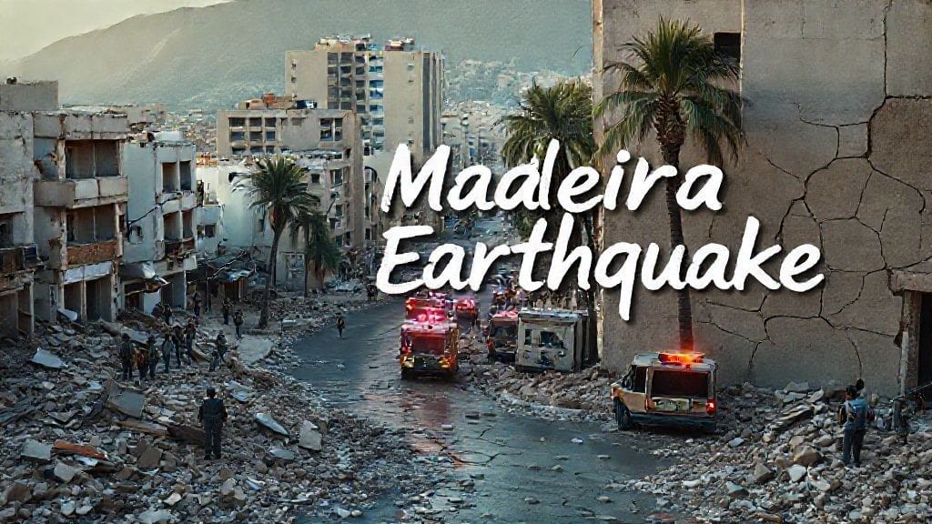 Madeira Region Earthquake, Portugal | 2024-02-24