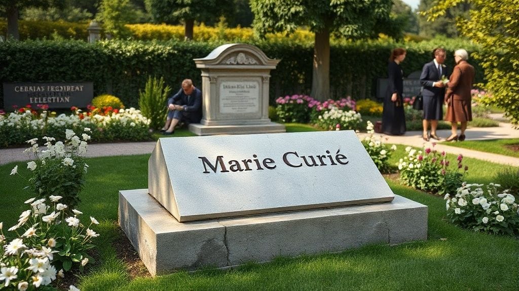 Marie Curie — Death, Passy (Haute-Savoie), France | 1934-07-04 2 Marie Curie — Death, Passy (Haute-Savoie), France | 1934-07-04