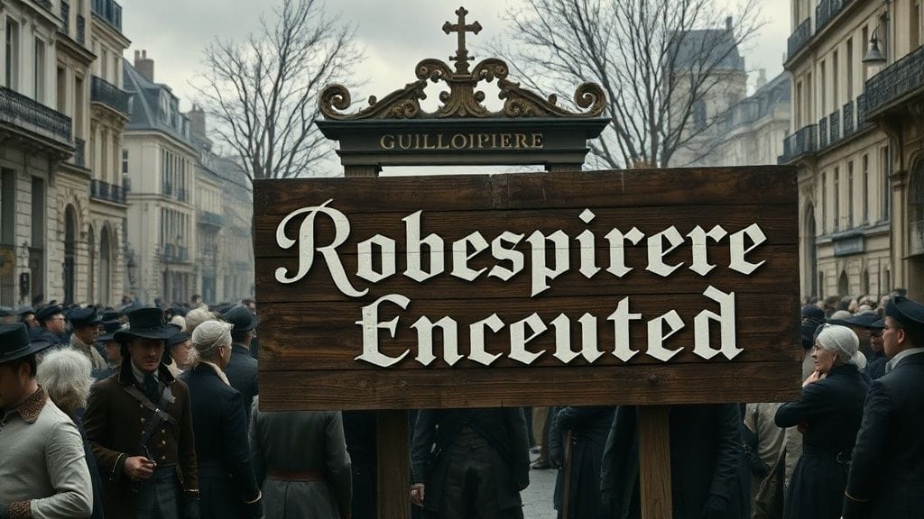 Maximilien Robespierre — Executed, Paris, France | 1794-07-28