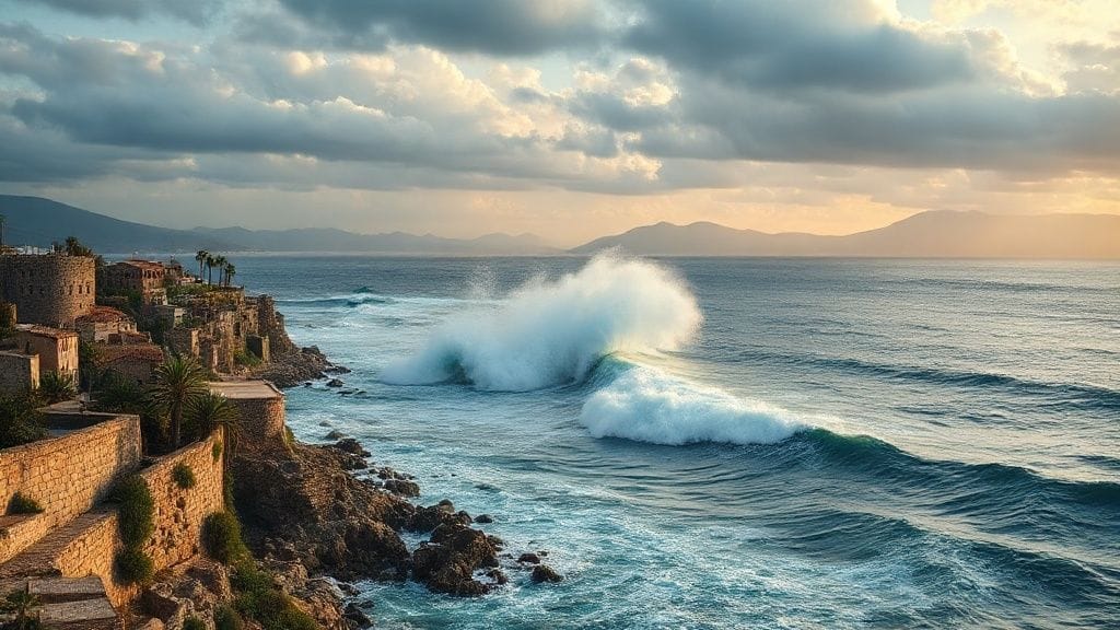 Mediterranean Tsunami, Eastern Mediterranean | 551-07-09