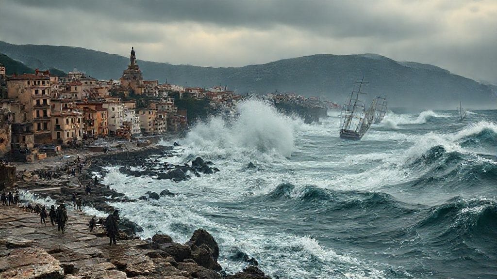 Messina Tsunami, Sicily–Calabria, Italy | 1908-12-28