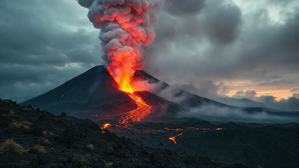 Mount Cameroon Eruption, Cameroon | 1999
