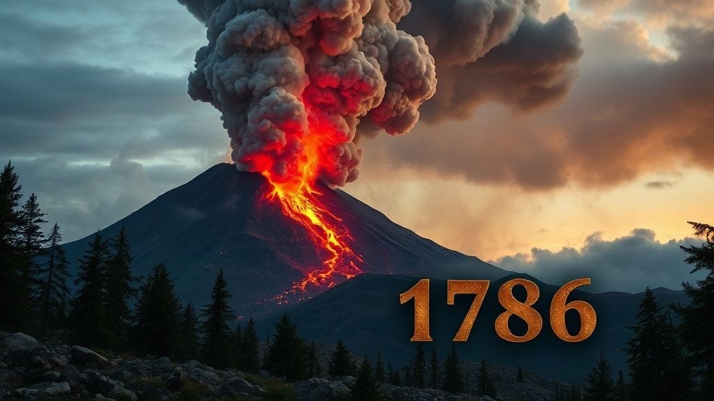 Mount Shasta Eruption, California, USA | 1786