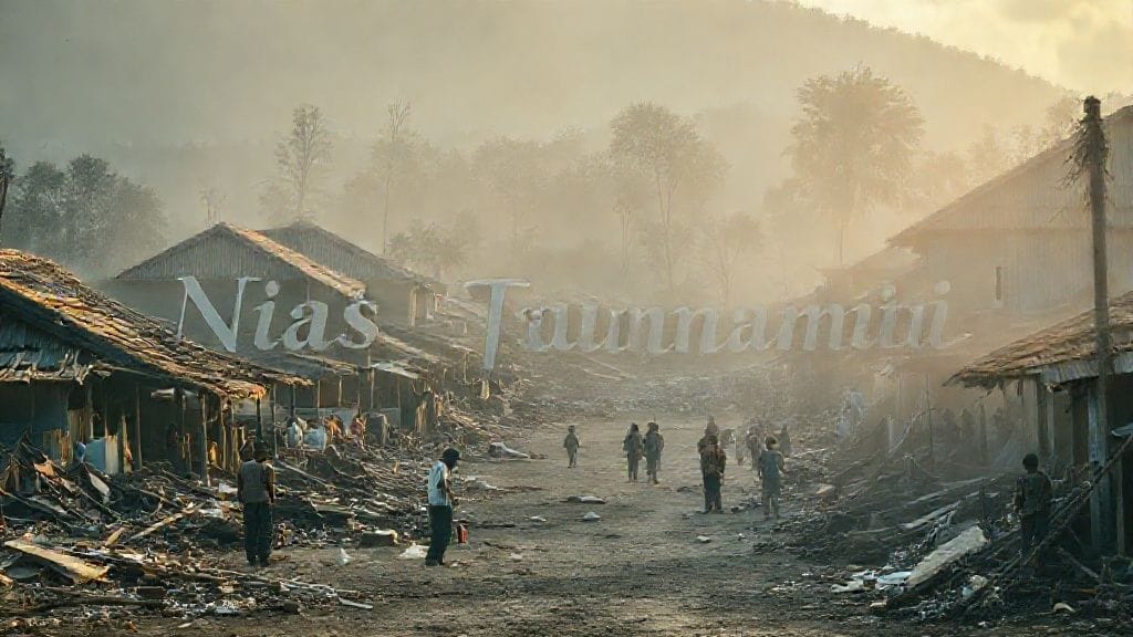 Nias Tsunami, Indonesia | 2005-03-28
