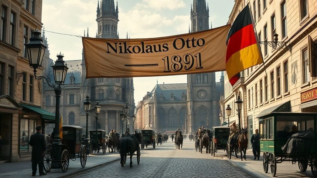 Nikolaus Otto — Death, Cologne, Germany | 1891-01-26