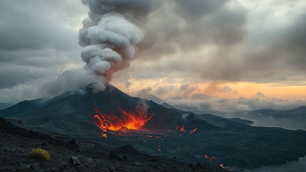 Nisyros Eruption, Greece | 1887