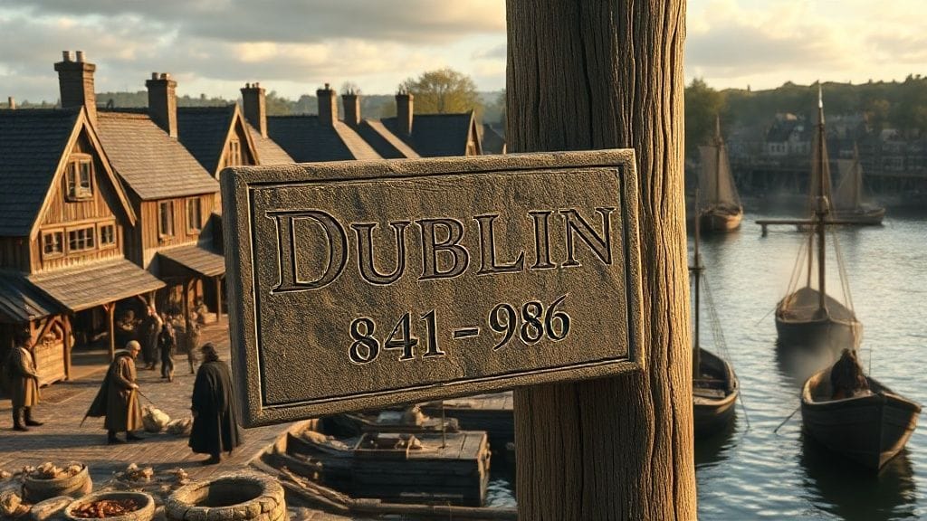 Norse Settlement Revives in Dublin, Dublin, Ireland | 841–917 (cycles)