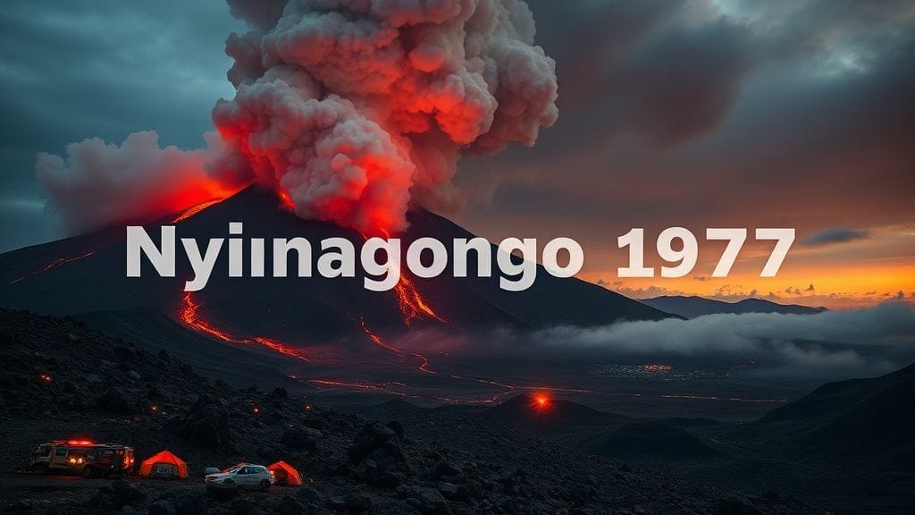 Nyiragongo Eruption, DR Congo | 1977