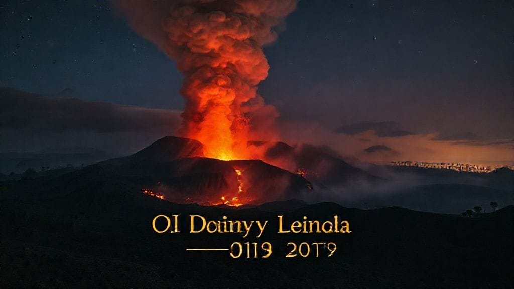 Ol Doinyo Lengai Eruption, Tanzania | 2019