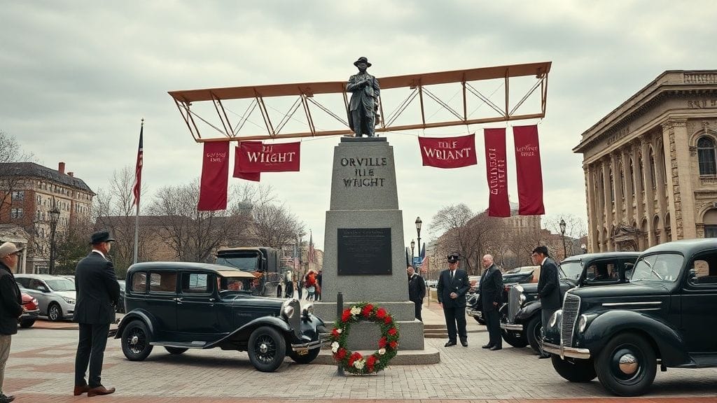 Orville Wright — Death, Dayton, USA | 1948-01-30